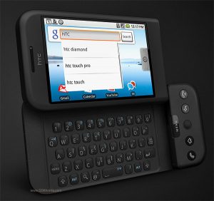 T-モバイルから発売された「HTC Dream」